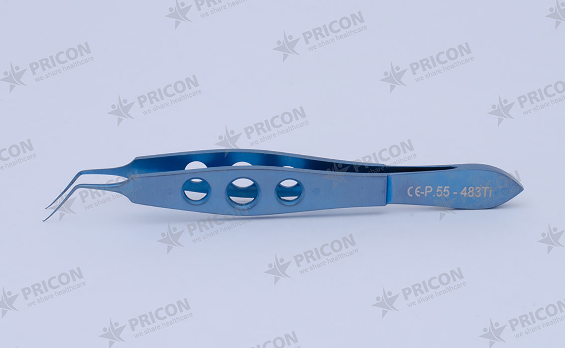 FORCEPS-UTRATA-CAPSULORHEXIS-CURVED-JAWS-ROUND-HANDLE